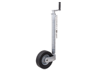 Опорное колесо KNOTT TK48, гофрированная труба, 300 кг, 48 мм, 700-940 мм