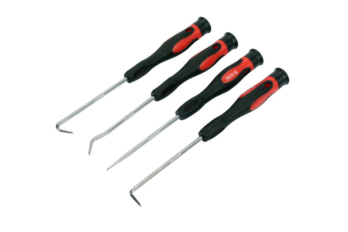 Āķu komplekts ar rokturiem 4 gab. YATO YT-0843