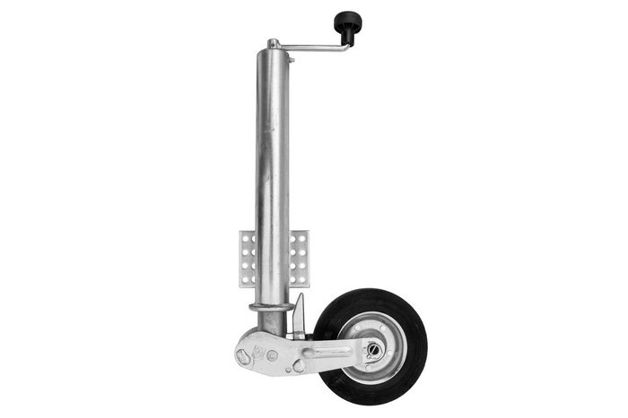 WINTERHOFF VK60-KH-200VBB automātiskais atbalsta ritenis ar rokturi 250kg 60mm 560-1030mm