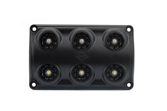 HORPOL LWD2325/CZ LED 720lm melns automašīnas salona lukturis