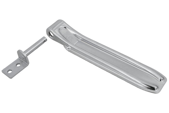 Боковая петля с ручкой STEELPRESS ZW-01.270A+UZ-01B, комплект для бокового крепления прицепа