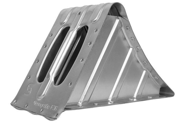 KNOTT G36 riteņu ķīlis augstums: 150 mm metāla