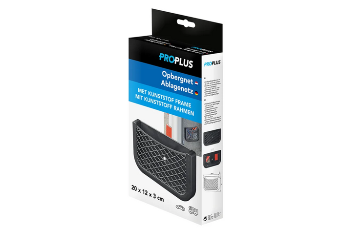ProPlus 230038 uzglabāšanas tīkla kabata ar rāmi 200x120mm