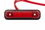 FRISTOM FT-081 LED gabarītlukturis, sarkans, universāls