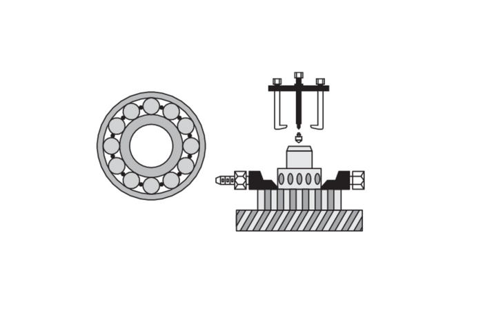 YATO YT-06412 novilcēju un atdalītāju komplekts 14 daļas