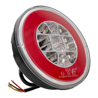 TT TECHNOLOGY TT.12008 Glo-Trac LED Hamburger aizmugurējais lukturis 3 funkcijas Universāls