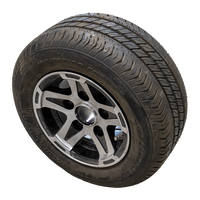 Усиленное колесо для прицепа LINGLONG TIRE 195/55 R10C 98/96N АЛЮМИНИЕВЫЙ ДИСКОВЫЙ РАЗМЕР UNITRAILER 6Jx10" 5x112 ET:-4