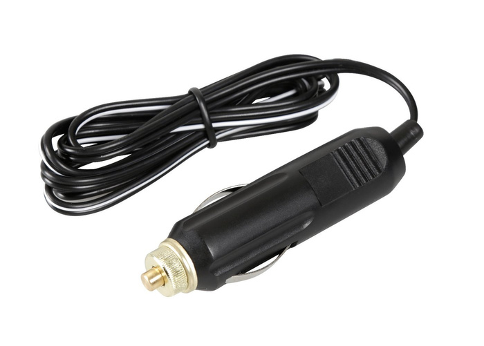 Auto cigarešu piesmēķētāja spraudnis 12/24 volti 10 AMP. 120 cm