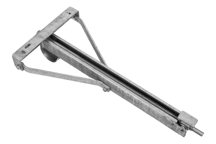 KNOTT 6X1197.007 izvelkams stūra atbalsta stabilizators piekabei 1100kg 498mm