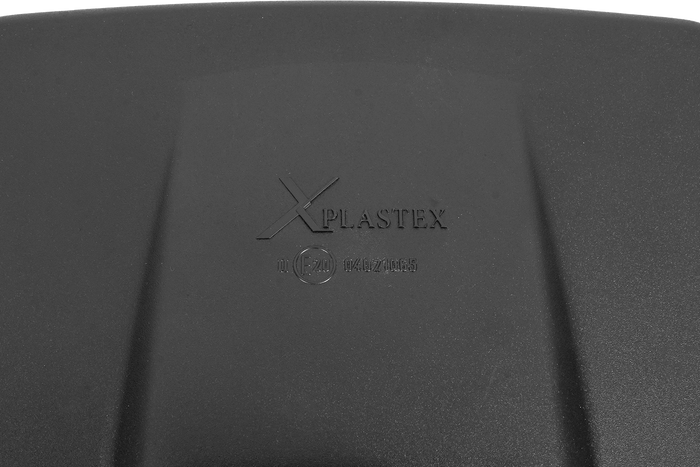 Панорамное зеркало с подогревом PLASTEX LP0435MPE, универсальное, 435x223 мм