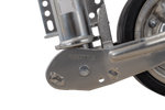KNOTT ATK60 pastiprināts žokeja ritenis ar rokturi 350kg 60mm 785-1020mm