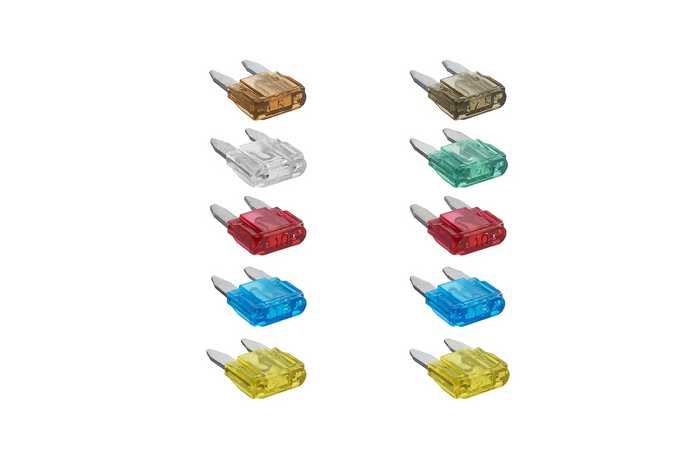 ProPlus 490371S jauktu 12V/24V mini drošinātāju komplekts, 10 gab.