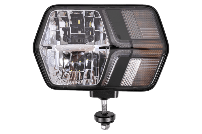 ASPÖCK LuxLED II LED priekšējie lukturi, 7 funkcijas, 6 kontaktu, DEUTSCH DT06-6S, kreisais+labais