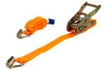UNITRAILER 2m/25mm/1t oranža transporta lente ar spriegotāju