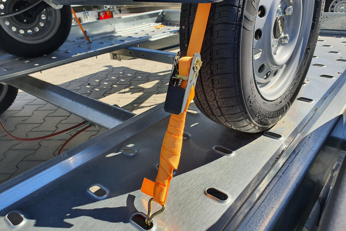 KAMAR 3m/25mm/0.8t oranža transportēšanas lente ar spriegotāju