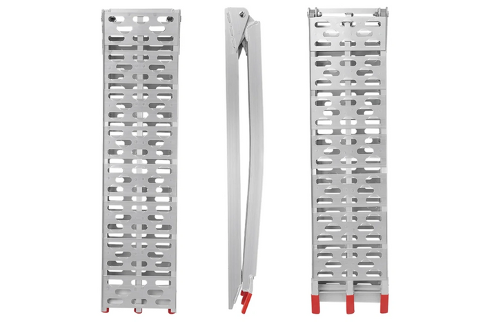 ProPlus 390096 salokāmas alumīnija rampas piekabēm 220 cm 680 kg 2 gabalu komplekts