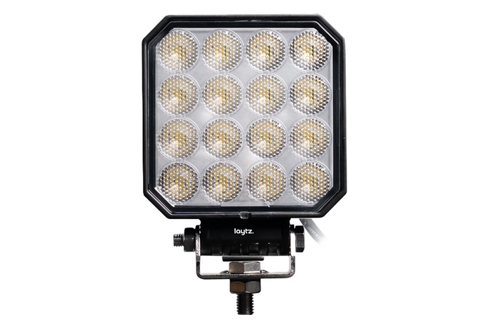 LED darba lampas atstarotājs LAYTZ LY7107 64xLED 6400lm kvadrātveida