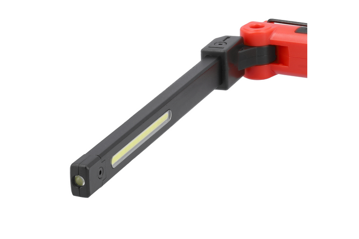 Лампа для мастерской + фонарик YATO YT-08525 LED, тонкая, 350 лм